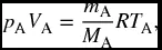 numbered Display Equation