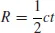 Numbered Display Equation