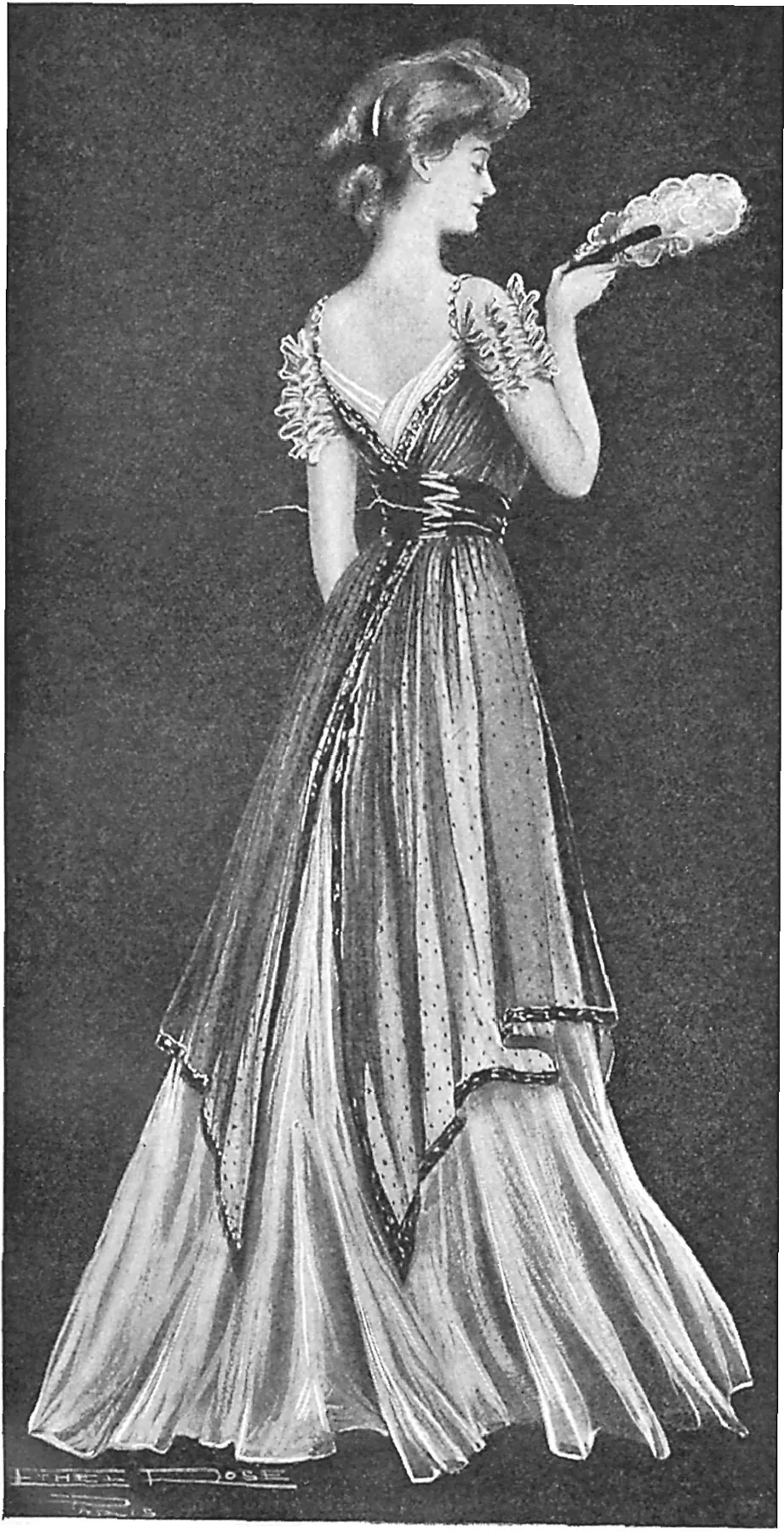 Edwardian Fashions: A Snapshot in Time from Harper's Bazar 1906