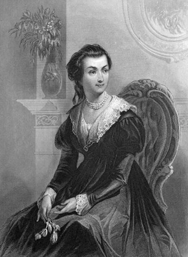 Portrait of Abigail Adams, wife of John Adams.