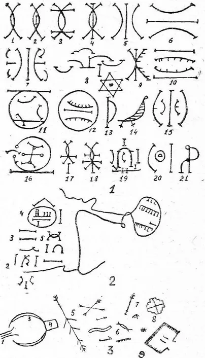 Figure 1.1 Nsibidi – Southeastern Nigeria Secret Society Script