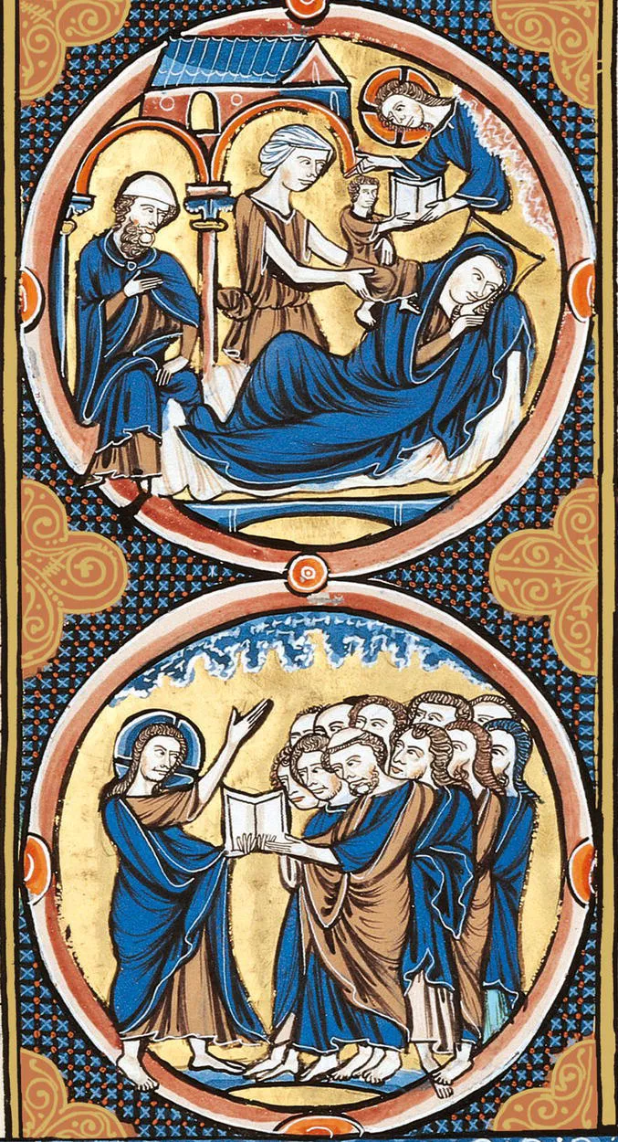 Photo depicts the birth of Jeremiah and its allegory.