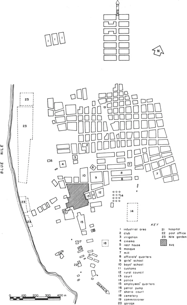 Figure 1.2 Map of El Roseiris