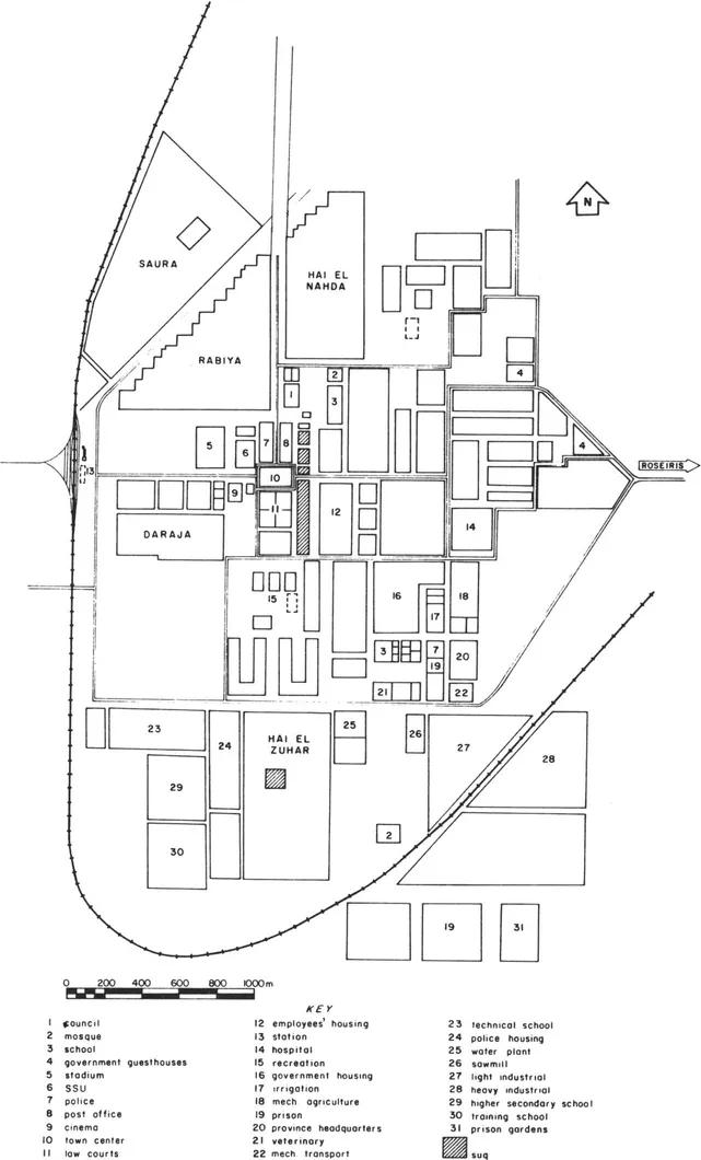 Figure 1.3 Map of El Damazin