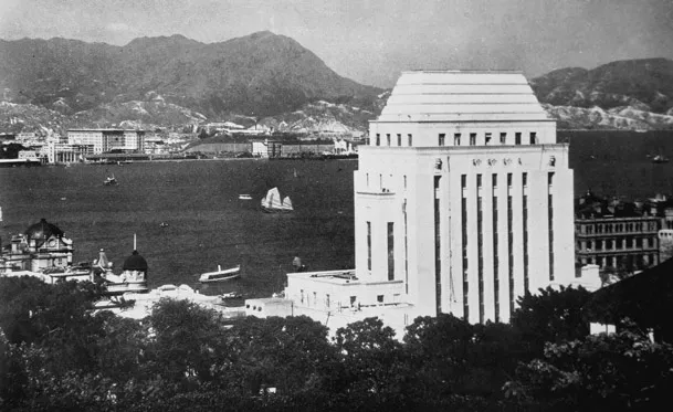 Figure 1.3 The monumental headquarters of the Hong Kong Shanghai Banking Corporation (1935), Hong Kong, designed by George Wilson of Palmer & Turner in a progressive classical style befitting colonial Hong Kong.