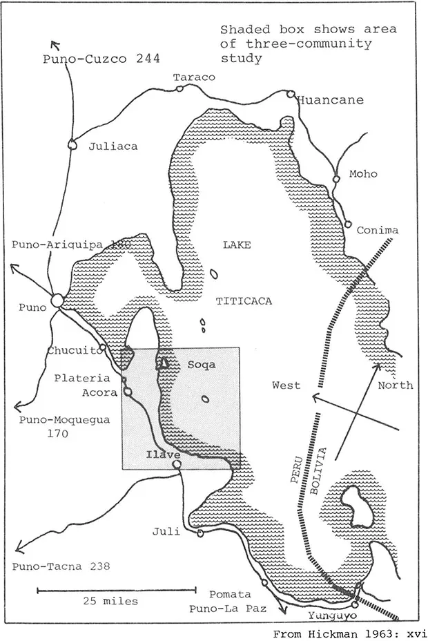 Figure 1.1 Lake Titicaca Basin