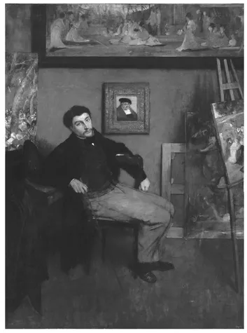 Figure 1.2 Hilaire-Germain-Edgar Degas, James-Jacques-Joseph Tissot, c. 1867–68. Oil on canvas, 151.4 x 111.8 cm. The Metropolitan Museum of Art, Rogers Fund, 1939 (39.161) Photographed by Malcolm Varon