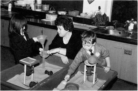 Figure 1.2 Always make sure that all the children can see what you are doing