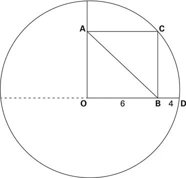 Figure 1.1 Gardner’s diagonal puzzle.
