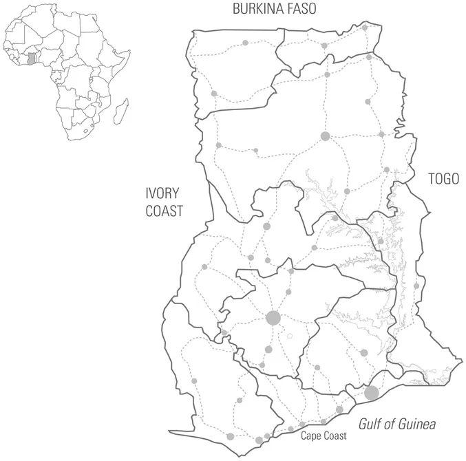 Figure 1.1 Zongo network in Ghana