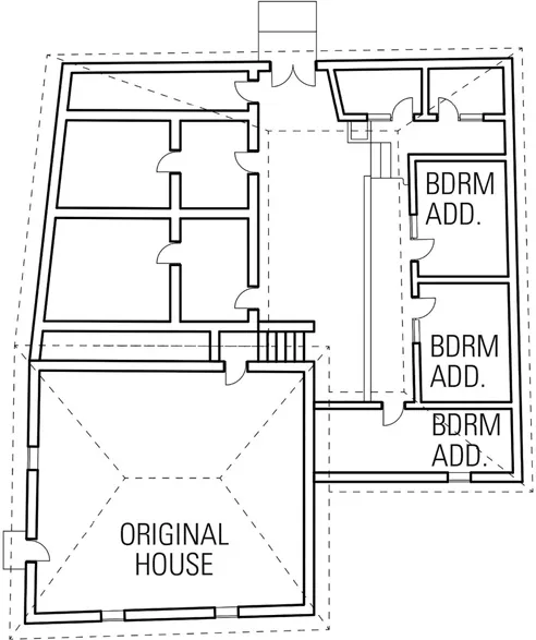 Figure 1.14 House floor plan