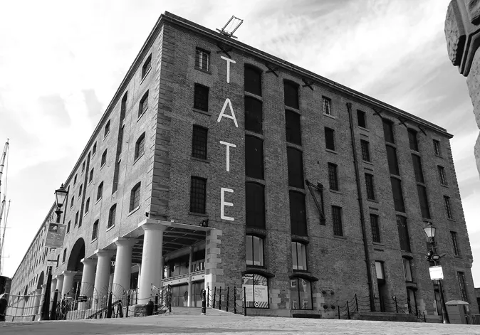 Figure 1.1 Tate Liverpool, formerly The Tate Gallery Liverpool, side elevation.