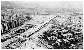 Figure 4 Construction of West Kowloon Expressway Source: Courtesy of Hong Kong Tourist Association
