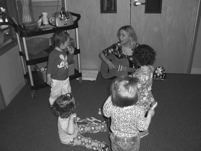 Figure 1.1 A music class for toddlers