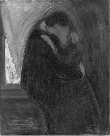 Figure 2. The Kiss: Edvard Munch.
Munch Museum, Oslo