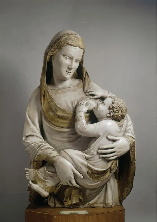 Figure 5. Nino Pisano: Madonna Nursing the Child (ca. 1350 CE).