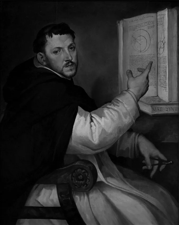 FIGURE 1.2 Bartolomeo Passerotti, Portrait of Ignazio Danti (between 1576 and 1586). Brest, Musée des beaux-arts (public domain).