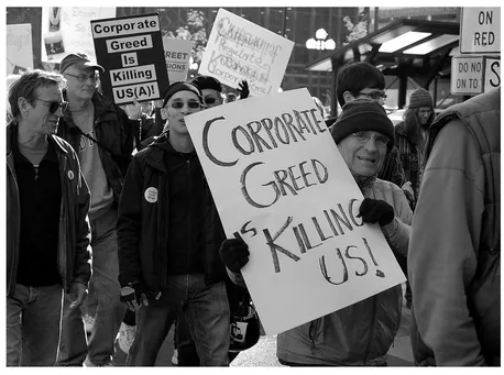 Occupy Wall Street movement protest, New York City © Michael Rubin/Dreamstime.com