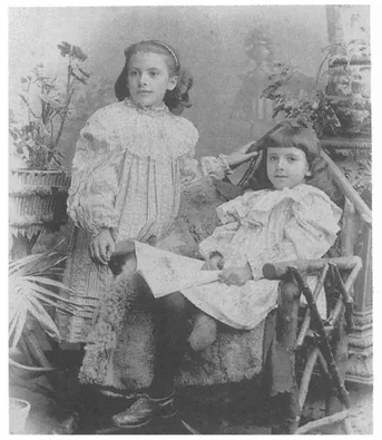 Plate 1:1. Girls, c. 1900.