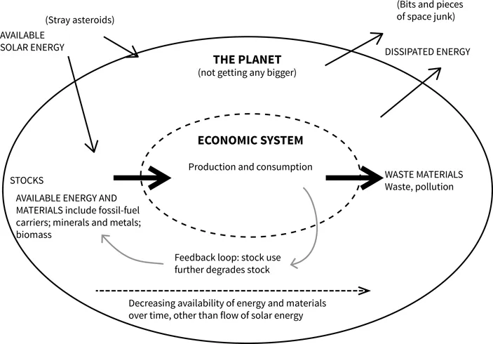 Figure 1.1 The economic and planetary systems