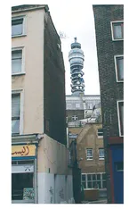 1.2 View down a narrow street in central London.