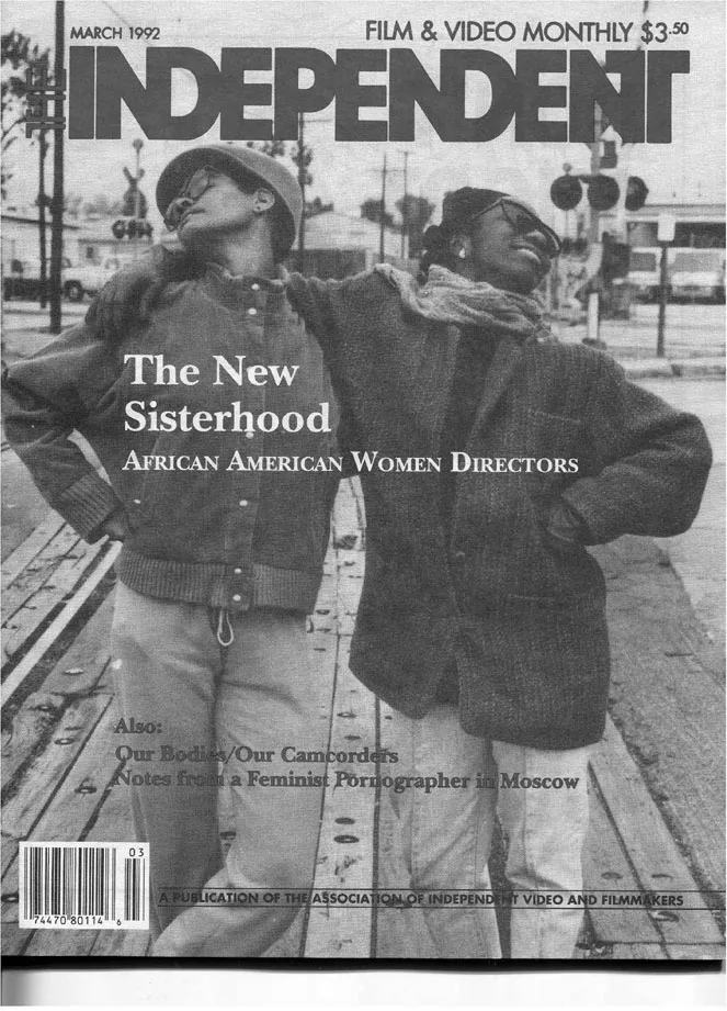 Figure 1.1 Cover stories in The Independent at times grouped women filmmakers together.