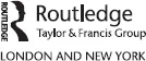 Logo: Published by Routledge, Taylor and Francis Group, London and New York.