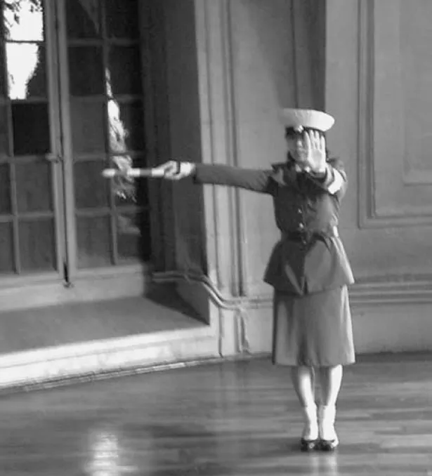 Still of dancer Seol-Ae Lee, as seen in KIMJONGILIA directed by N.C. Heikin. Photo courtesy of Green Garnet Productions