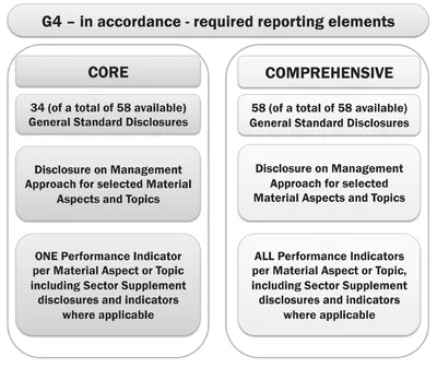 FIGURE 2. G4 required reporting elements.