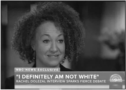 FIGURE 9.1 Rachel Dolezal on NBCâs Today Show. Author screenshot from television segment
