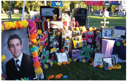 Figure 1.4. A Day of the Dead altar at Hollywood Forever Cemetery, 2010