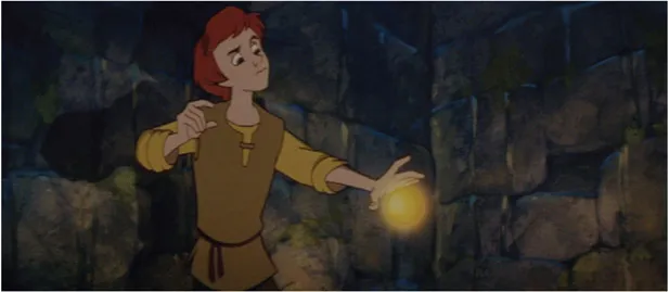 FIGURE 1.2 The bauble from Disney’s The Black Cauldron (1985) was one of the first 3D elements to be combined with 2D animation