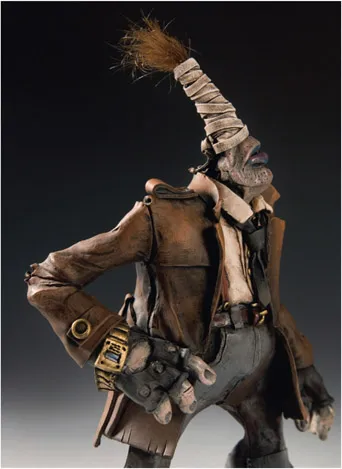 FIGURE 1.7 Character from stop-motion animation “King Russ” by M. T. Maloney