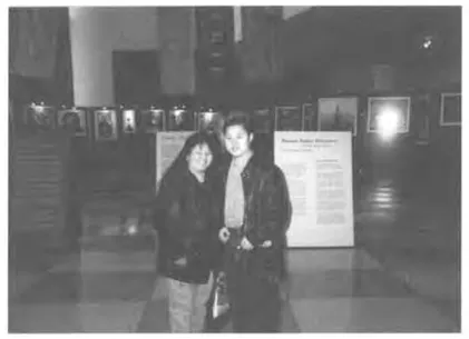 FIG. 3.1. Khou arid Chan Lor at the United Nations Building, New York City, March 1999.