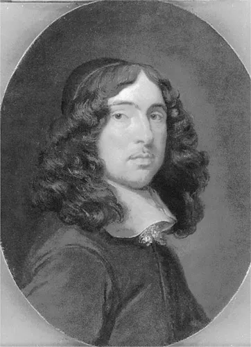 Figure 1 Andrew Marvell, âNettletonâ portrait, National Portrait Gallery, London