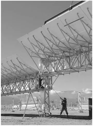 FIGURE 2.1d: Andasol solar thermal power station, Spain.
