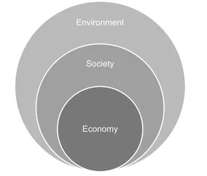 Question: What examples are there of socio-economic sub-systems not working within environmental limits?