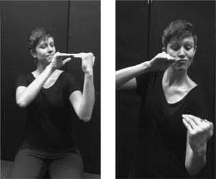 Figure 5.3 ASL sign for ONE-UP