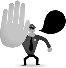 Figure 5.4 Are program staff members substitutes for the police?