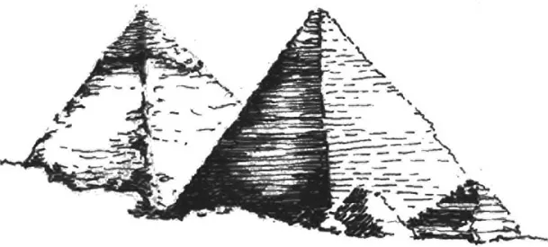 Figure 1.4 The Great Pyramids of Giza, Egypt