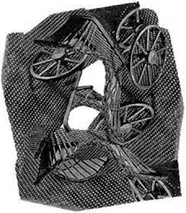 Figure 3. Hannah Höch, Der Unfall, 1936, collage (© DACS, London 2007)