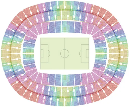 Figure 1.2 Analysis of a specific visibility field.