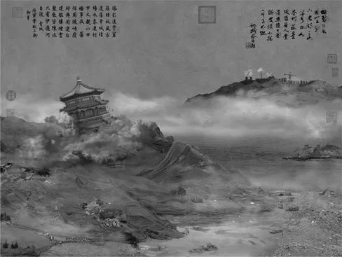 Figure 1.1 Yao Lu, The Beauty of Kunming (2010), from the “New Landscapes Part III” series