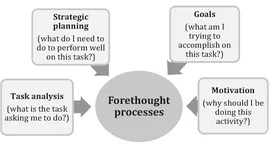Figure 4.1 Key components of forethought thinking