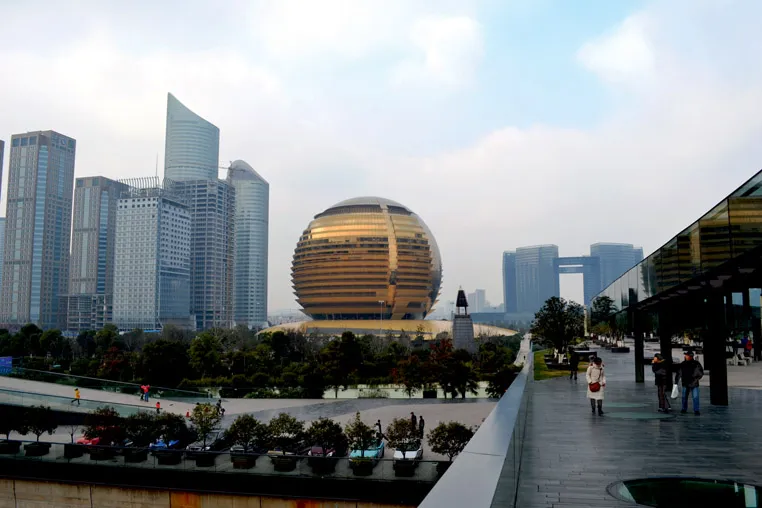 Figure 1.4 Hangzhou International Convention Center, Hangzhou, China (photograph by author)