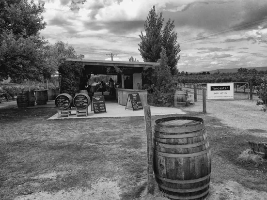Image I.1 Lancaster outdoor tasting room, Swan Valley, Australia