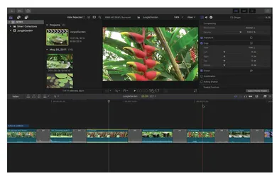 Figure 1.1 Final Cut Pro X Interface