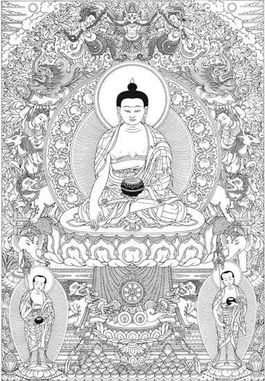 P1.1 The Historical Buddha, Shakyamuni (Robert Beer, used with permission)