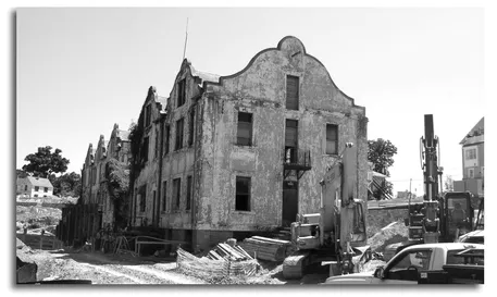 One of the many buildings at the Forest Glen Seminary saved by SOS and the National Trust using Sections 106 and 110 of NHPA, now being rehabilitated by a private developer in partnership with the National Park Service. Photo by the author.