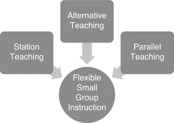 Figure 1.2 Co-Teaching Models for Small Group Instruction